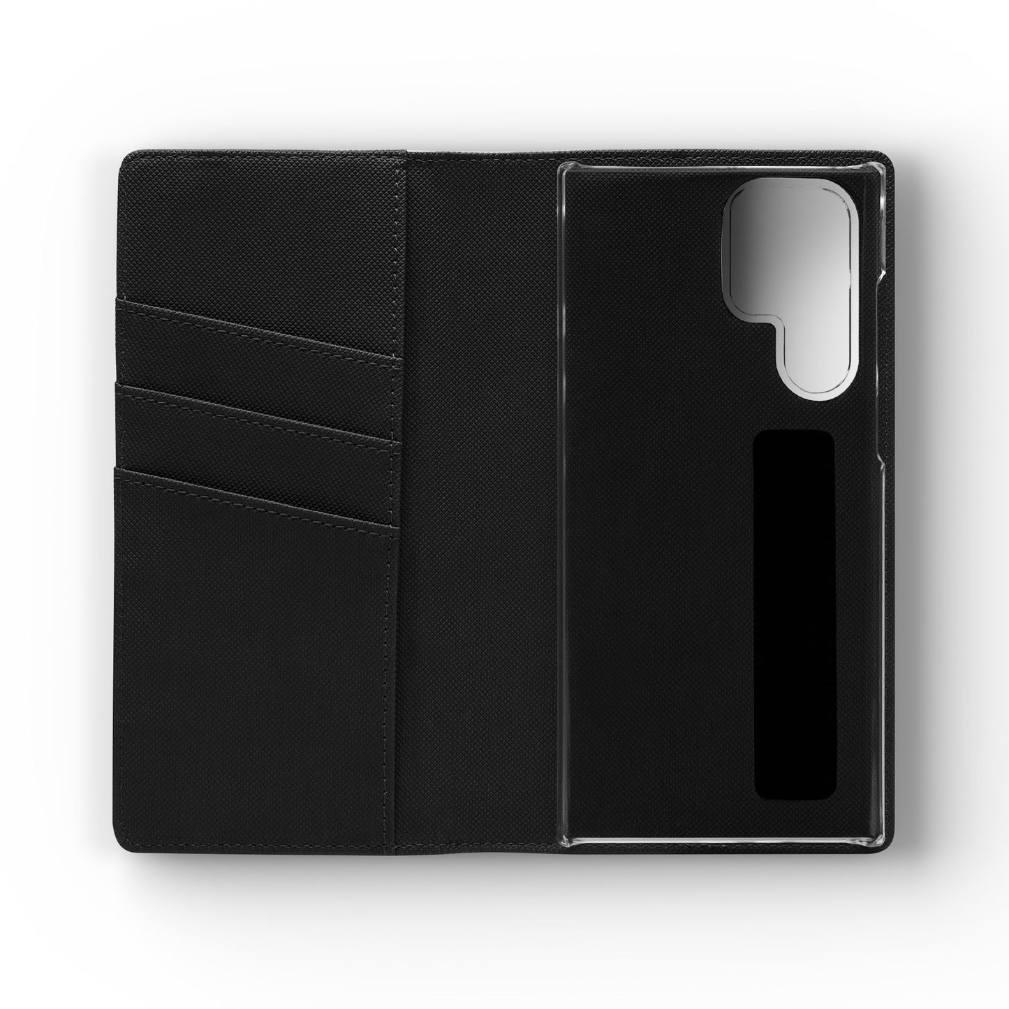 Leopard Patchwork Flip Wallet Case with Card Slots