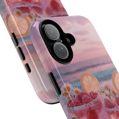 Tough Case - Pink Beach Cocktail Phone Case