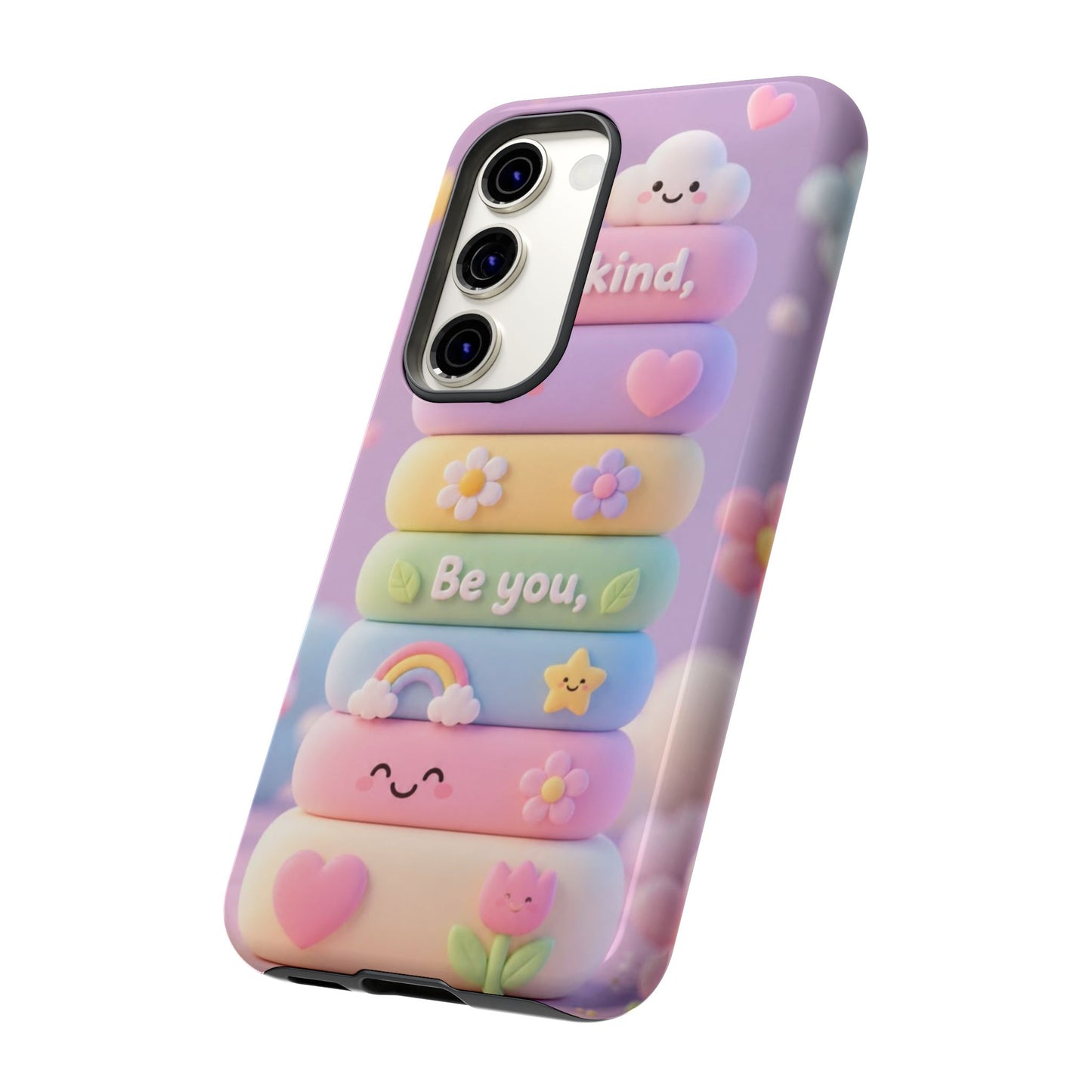Cute Pastel 'Be Kind, Be You' Phone Case - Samsung