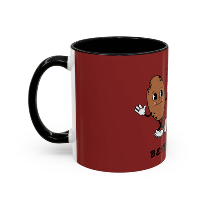 Best Friends Coffee Mug — Cute Cookie & Hot Cocoa Accent Mug (11/15oz)