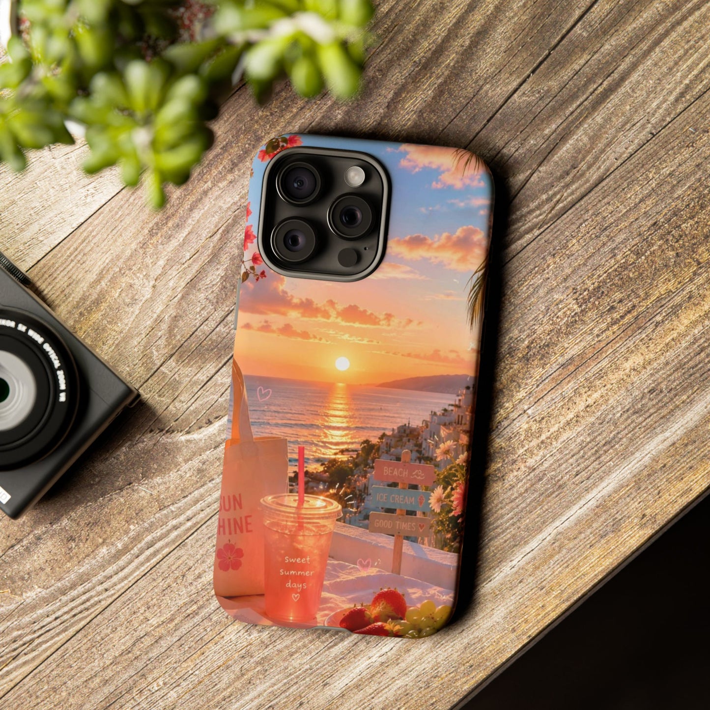 Sunset Balcony Phone Case