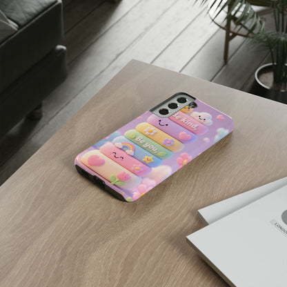 Cute Pastel 'Be Kind, Be You' Phone Case - Samsung