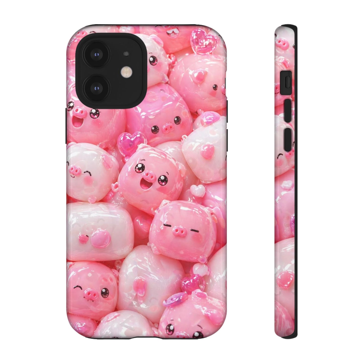 Cute Kawaii Pink Marshmallow Phone Case