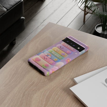 Cute Pastel Phone Case "Be Kind, Be You"