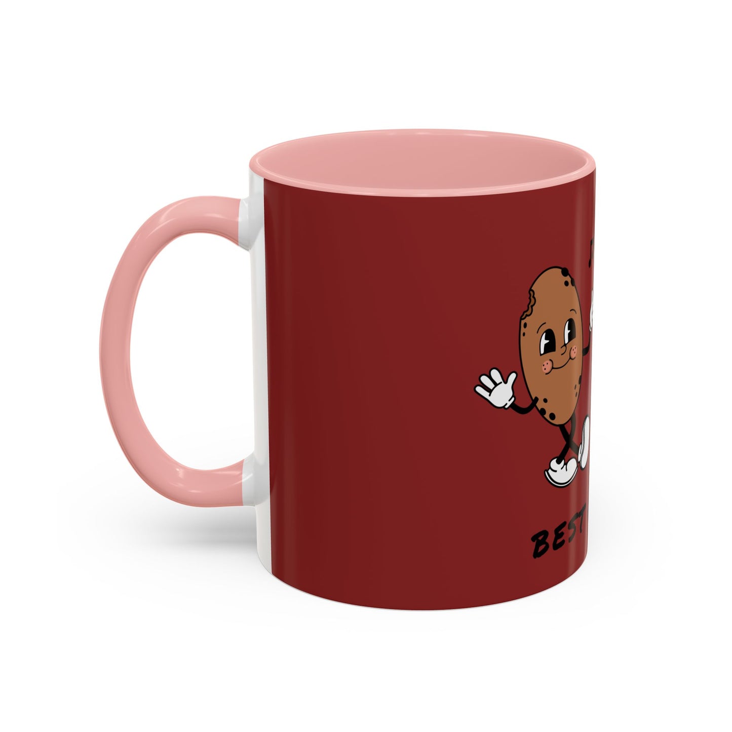 Best Friends Coffee Mug — Cute Cookie & Hot Cocoa Accent Mug (11/15oz)