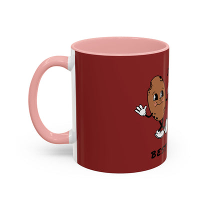 Best Friends Coffee Mug — Cute Cookie & Hot Cocoa Accent Mug (11/15oz)