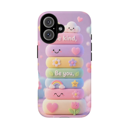 Cute Pastel Phone Case "Be Kind, Be You"