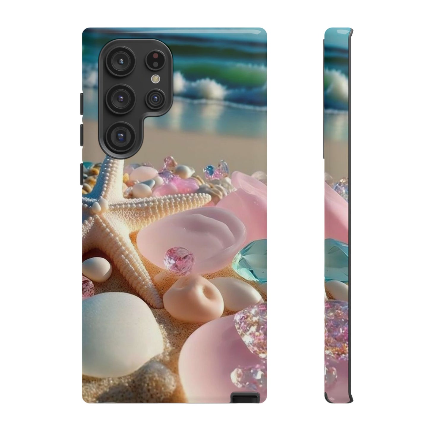Pastel Starfish & Gems Tough Protective Cover