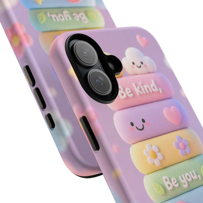 Cute Pastel Phone Case "Be Kind, Be You"