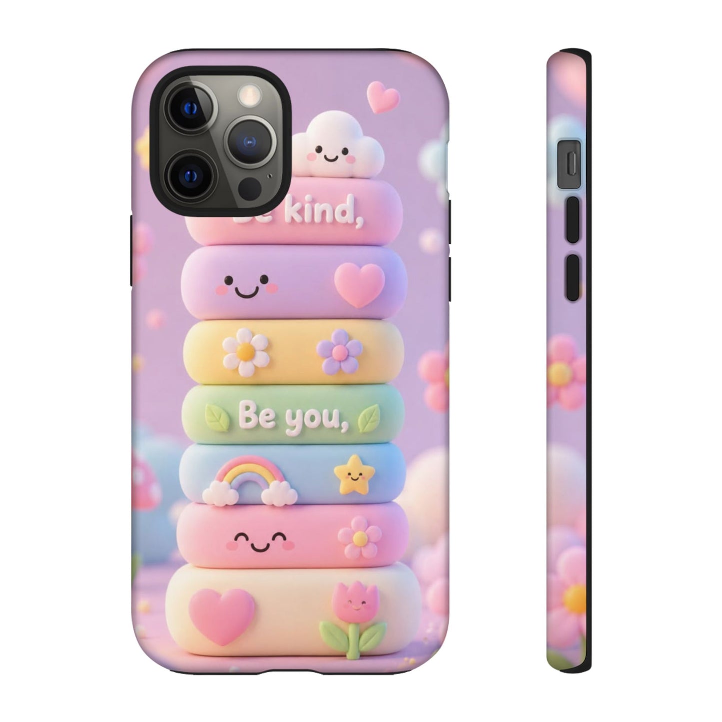 Cute Pastel Phone Case "Be Kind, Be You"