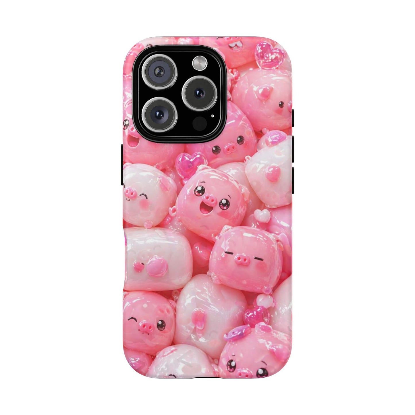 Cute Kawaii Pink Marshmallow Phone Case