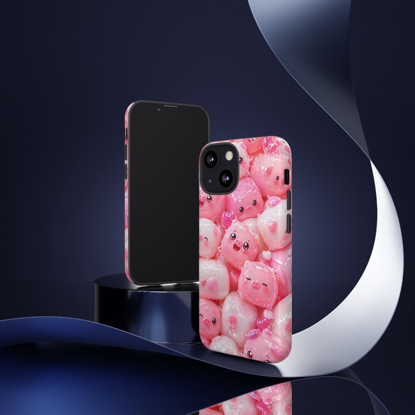 Cute Kawaii Pink Marshmallow Phone Case