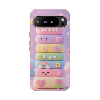 Cute Pastel Phone Case "Be Kind, Be You"