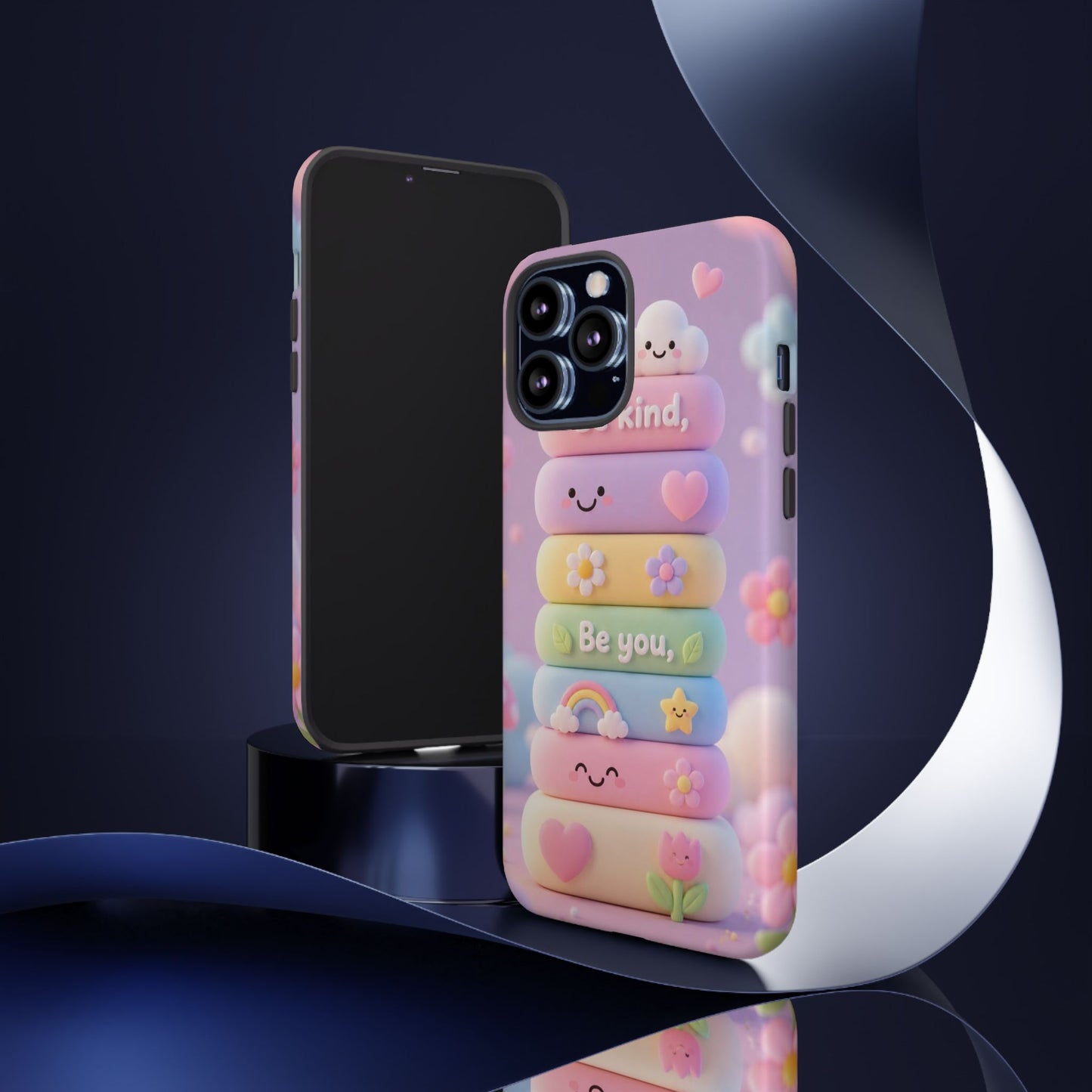 Cute Pastel Phone Case "Be Kind, Be You"