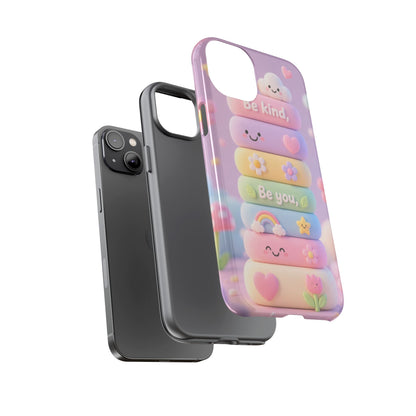 Cute Pastel Phone Case "Be Kind, Be You"