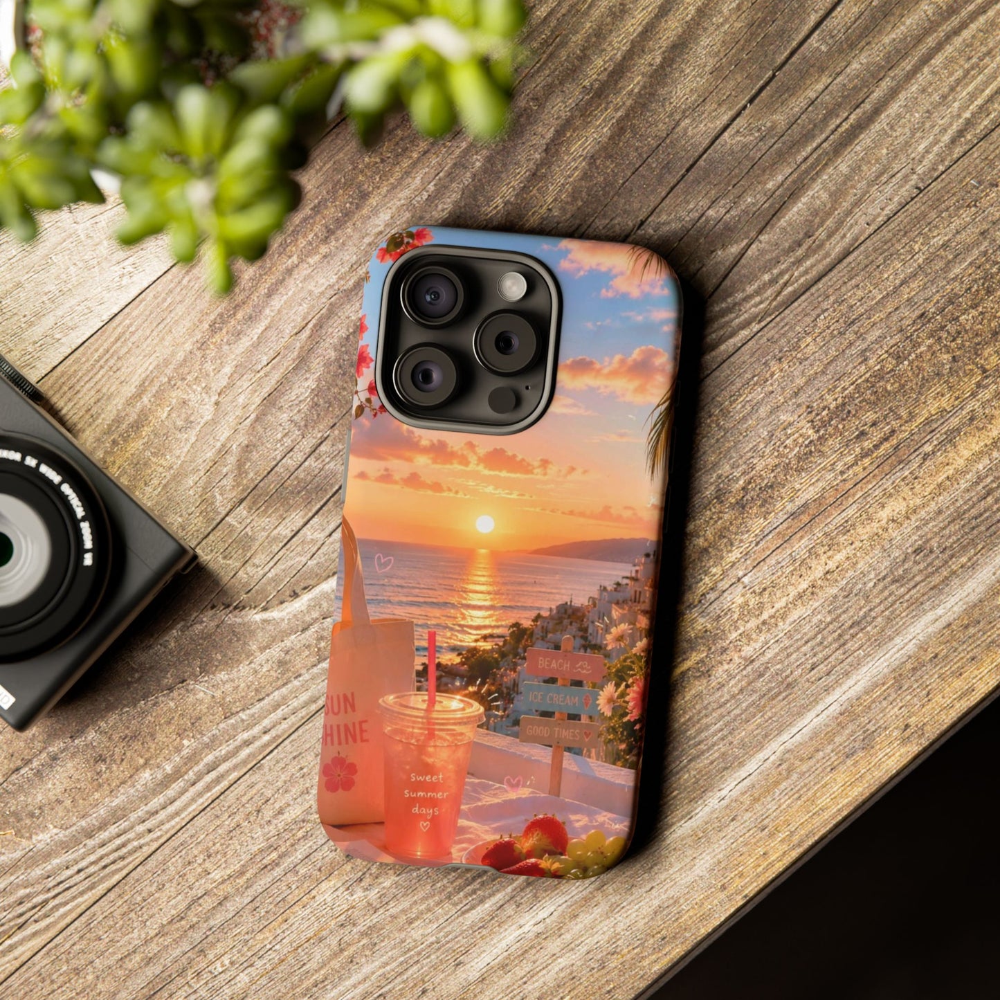 Sunset Balcony Phone Case