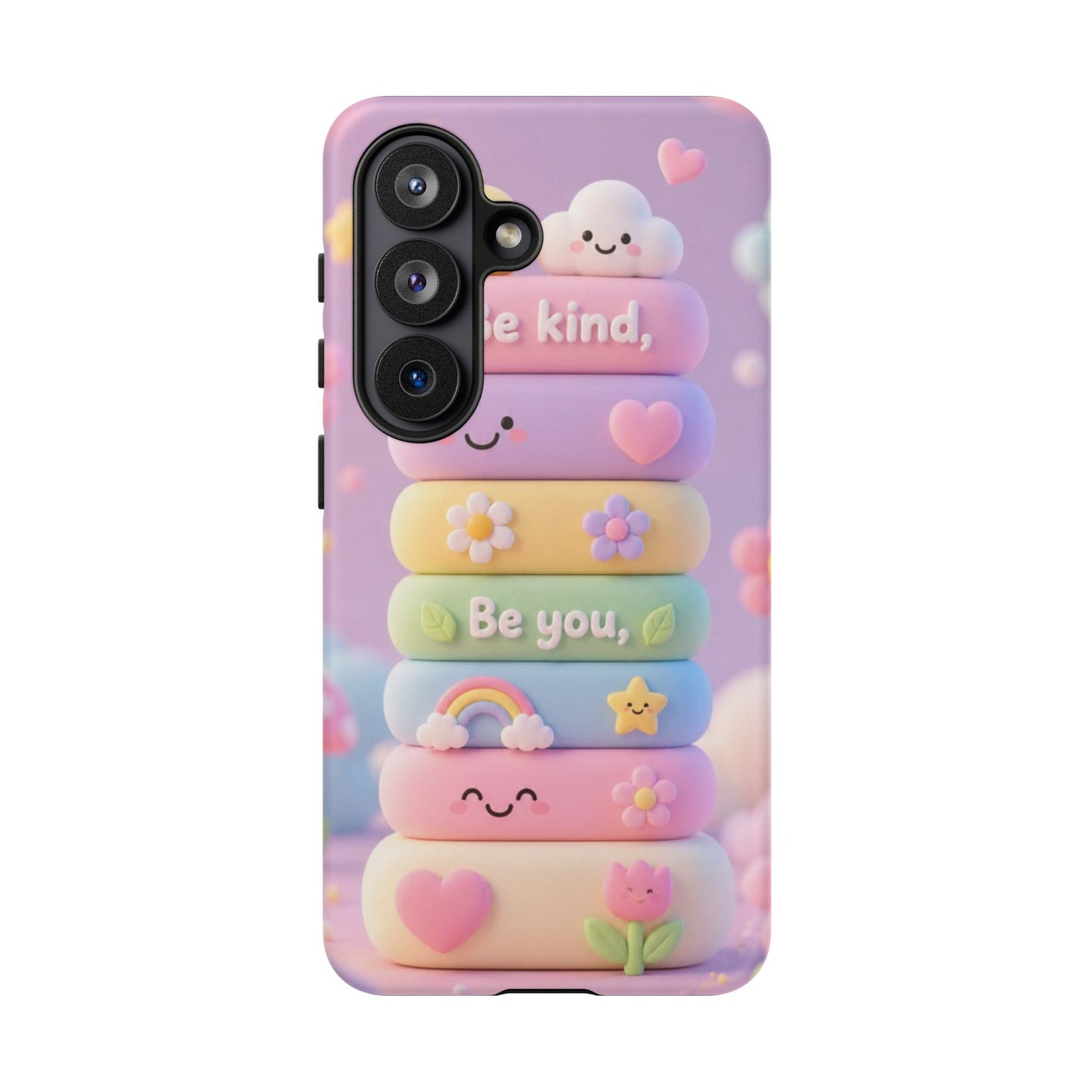 Cute Pastel Phone Case "Be Kind, Be You"