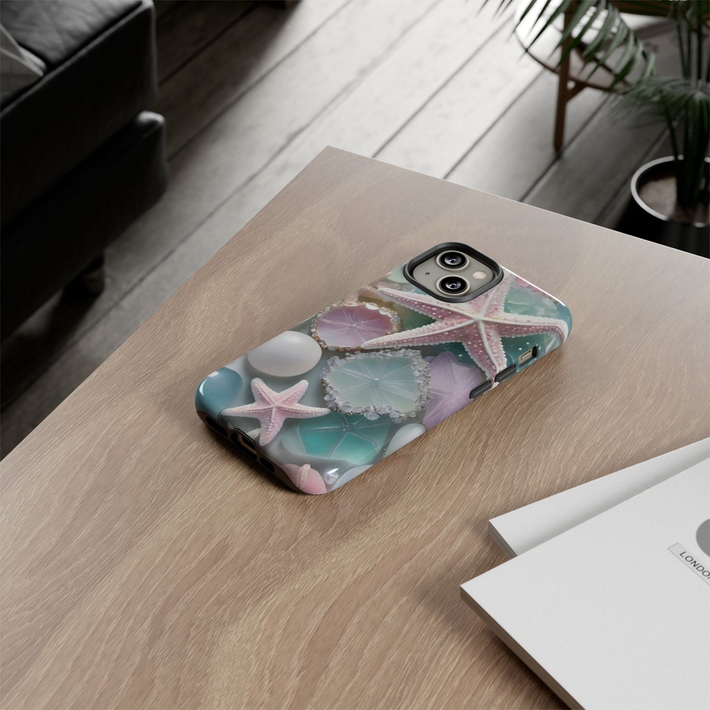 Pastel Seashell Tough Phone Case