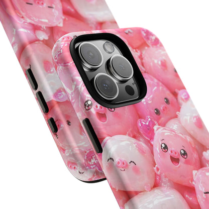 Cute Kawaii Pink Marshmallow Phone Case