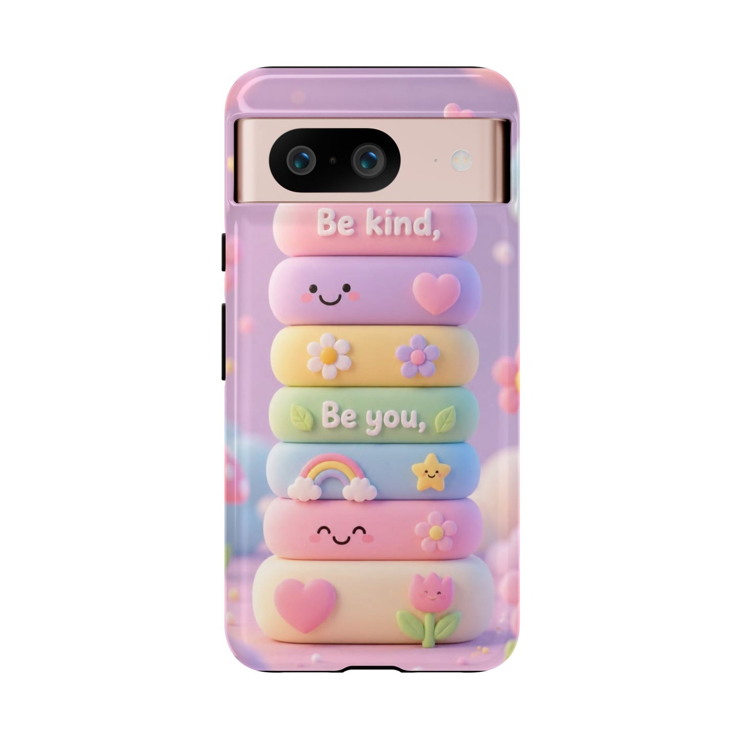 Cute Pastel Phone Case "Be Kind, Be You"