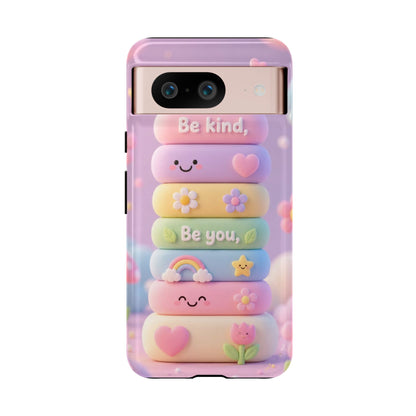 Cute Pastel Phone Case "Be Kind, Be You"