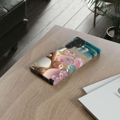 Pastel Starfish & Gems Tough Protective Cover