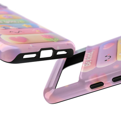 Cute Pastel Phone Case "Be Kind, Be You"