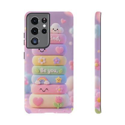 Cute Pastel 'Be Kind, Be You' Phone Case - Samsung