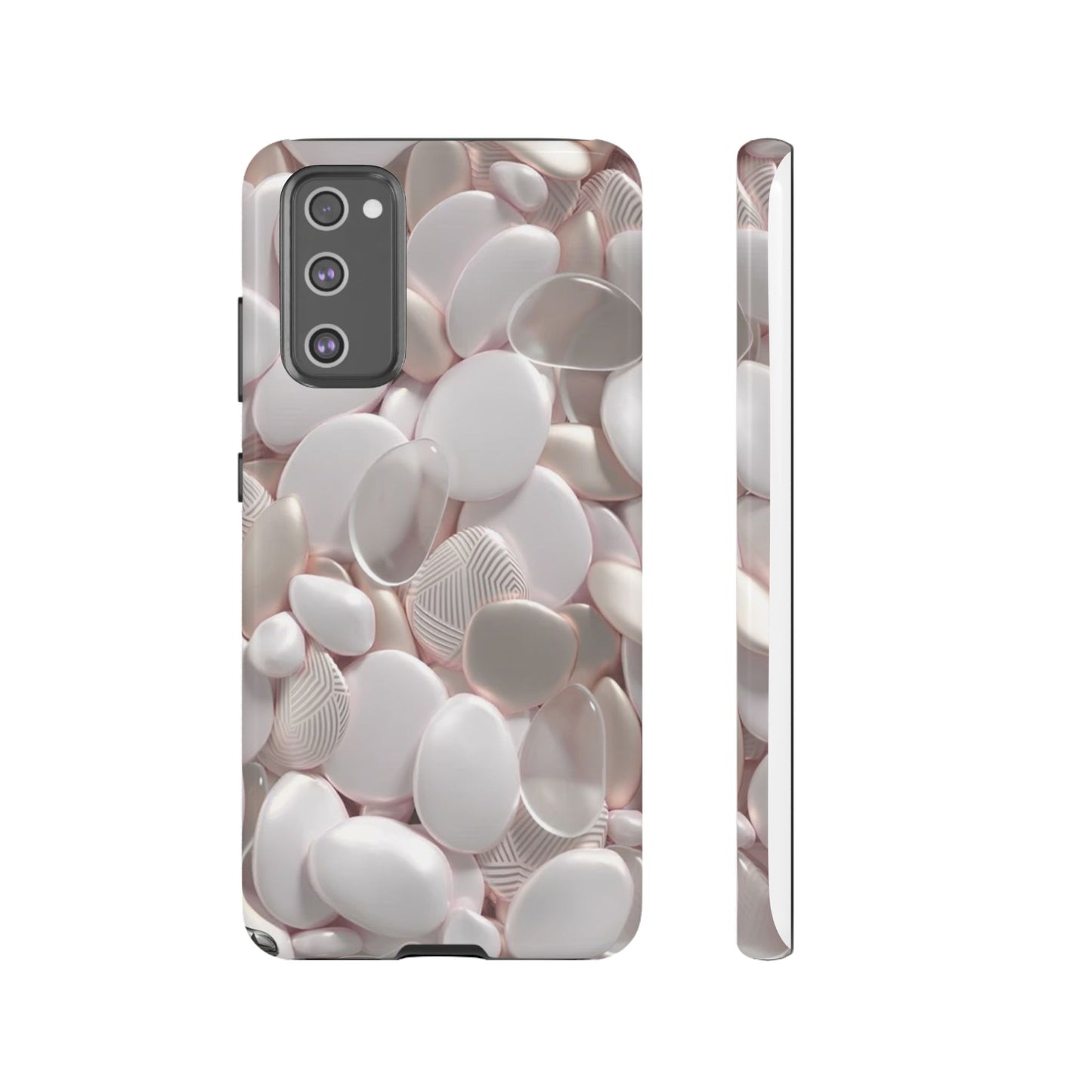 Phone Case "Pink Pebble Tough"
