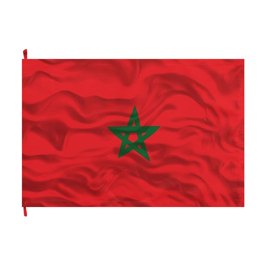 Morocco Double-Sided Flag — 3x5 ft Reversible National Flag