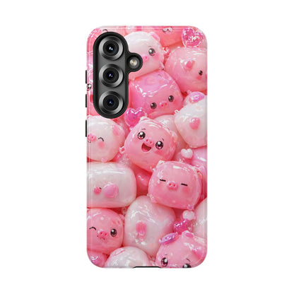 Cute Kawaii Pink Marshmallow Phone Case