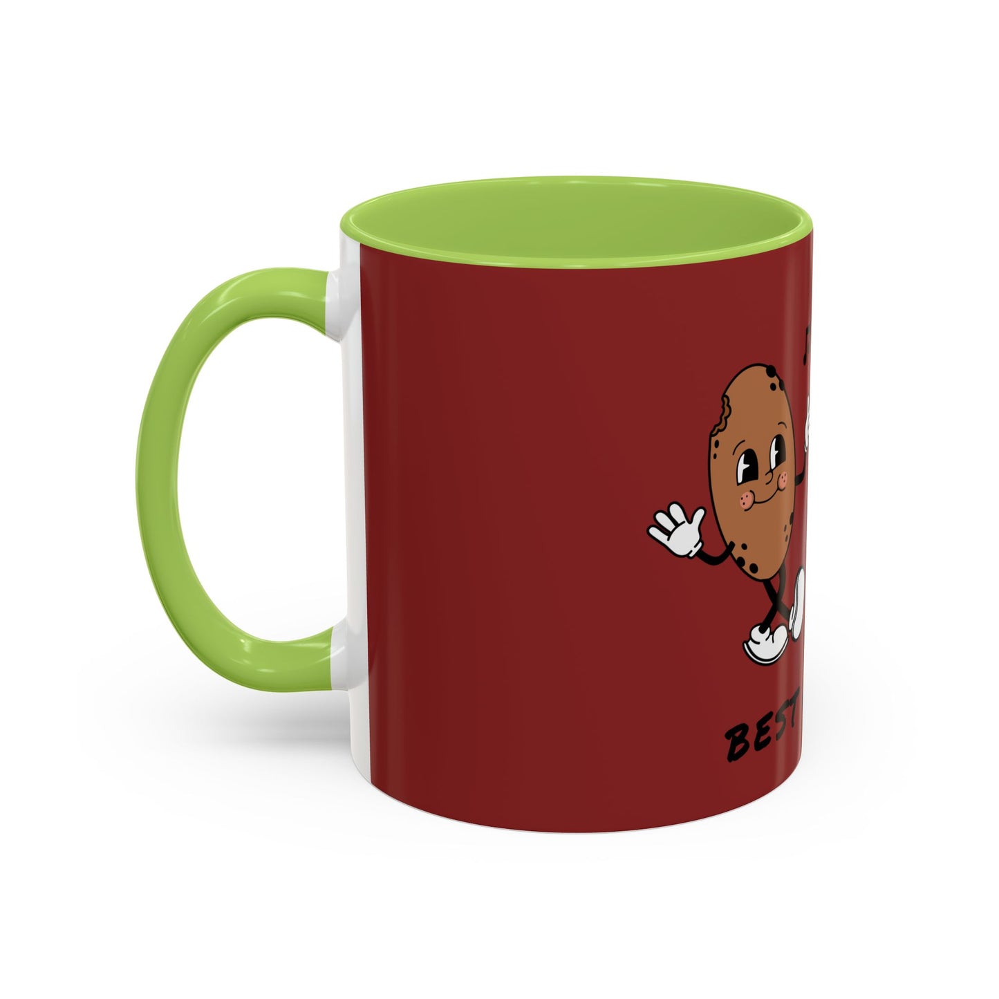 Best Friends Coffee Mug — Cute Cookie & Hot Cocoa Accent Mug (11/15oz)
