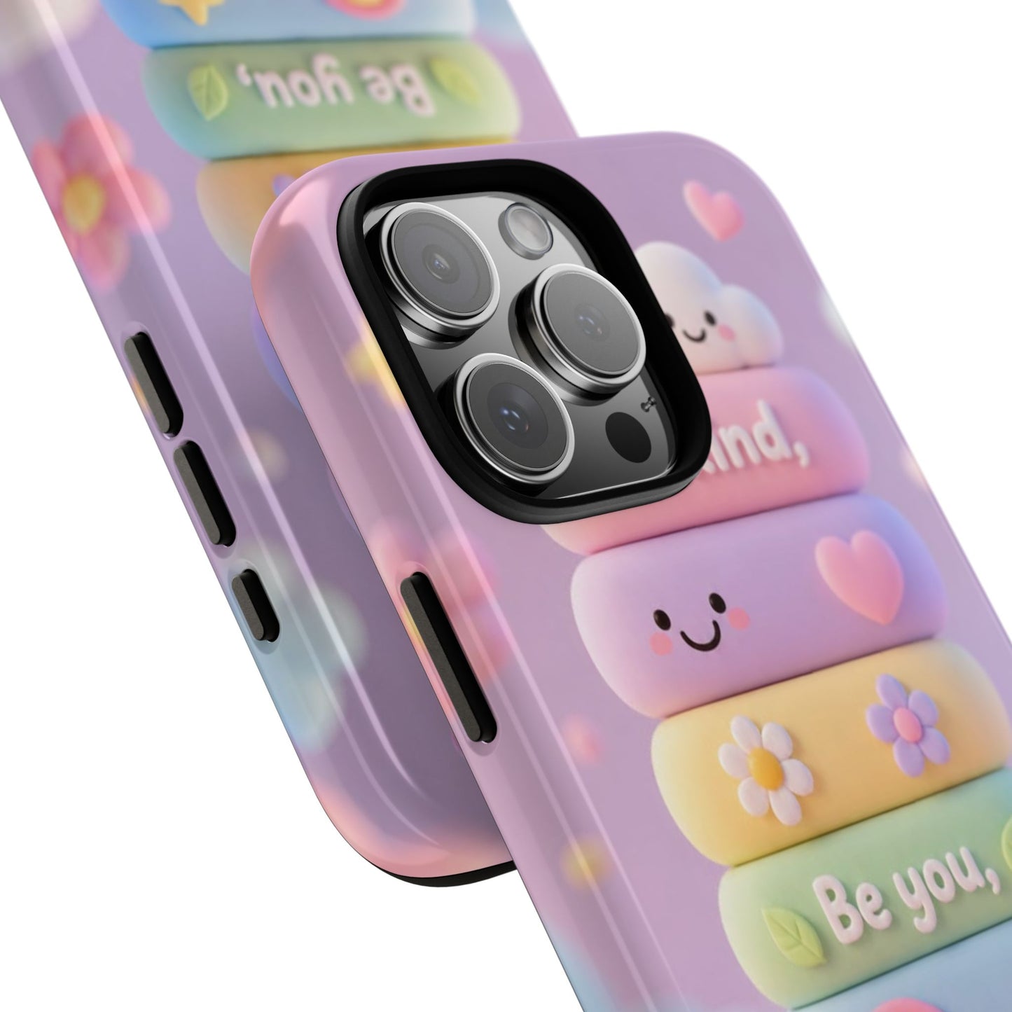 Cute Pastel Phone Case "Be Kind, Be You"