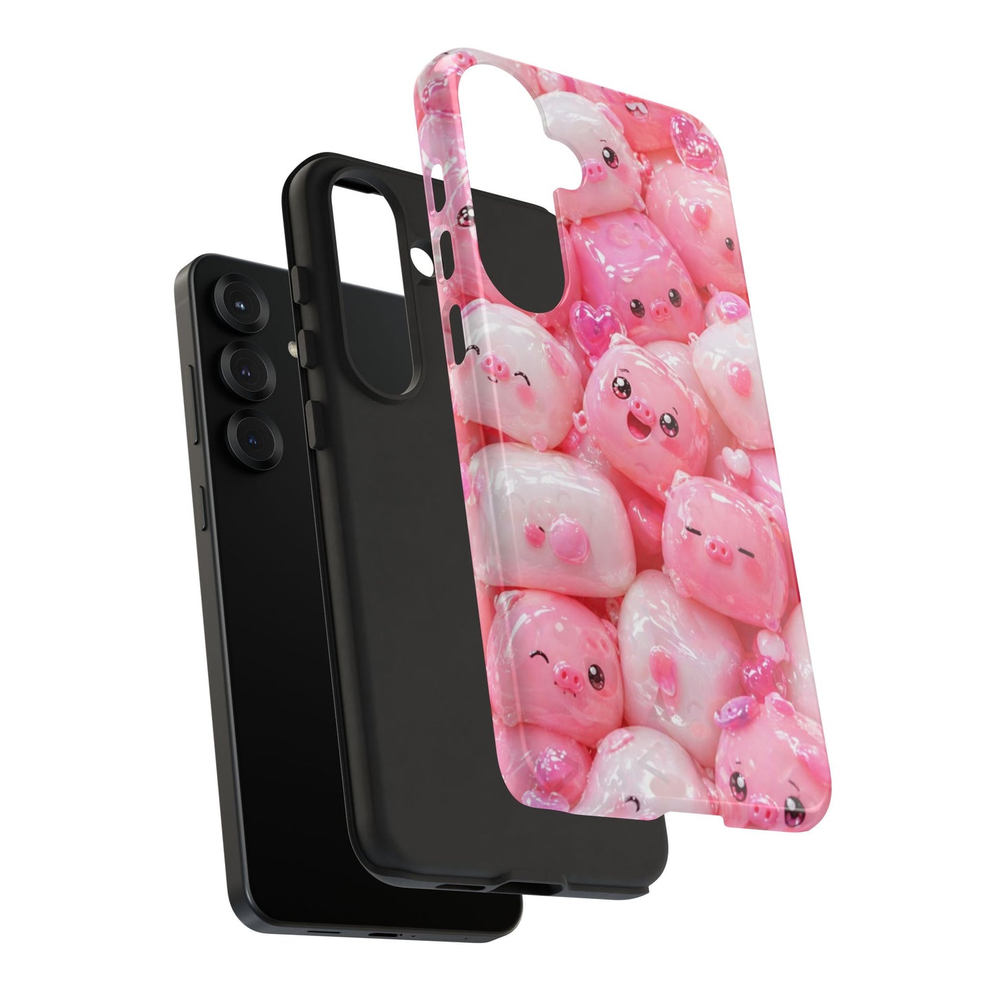 Cute Kawaii Pink Marshmallow Phone Case