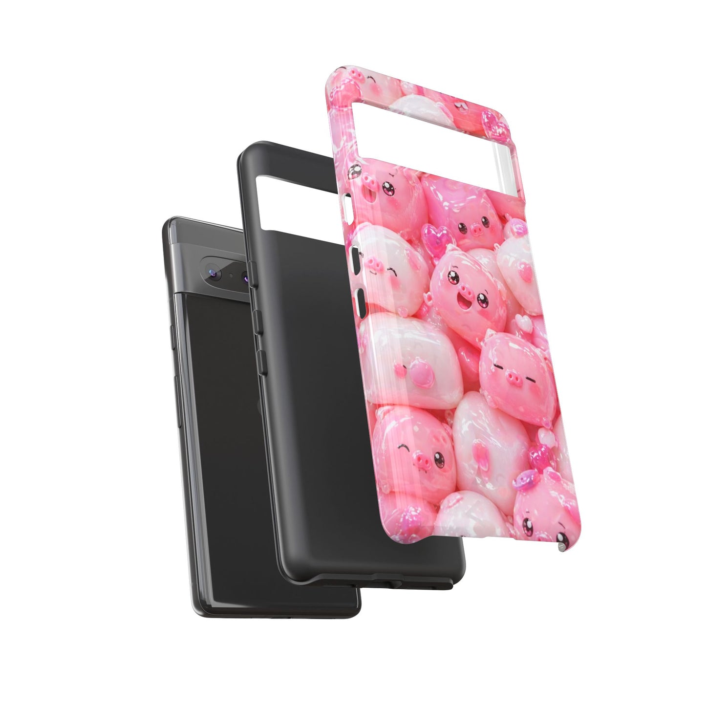 Cute Kawaii Pink Marshmallow Phone Case