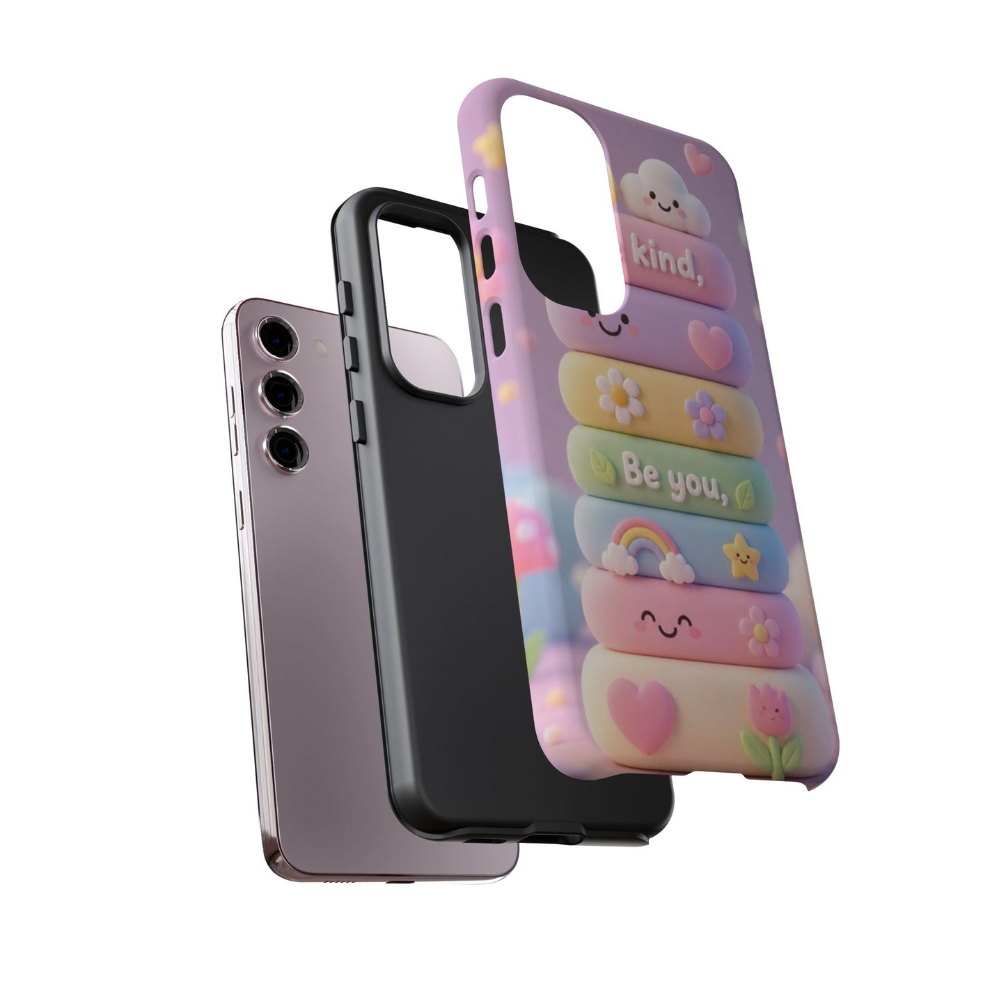 Cute Pastel 'Be Kind, Be You' Phone Case - Samsung