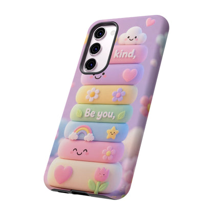 Cute Pastel 'Be Kind, Be You' Phone Case - Samsung