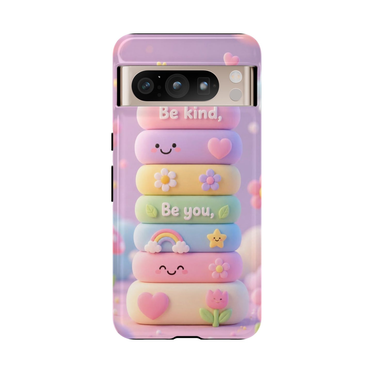 Cute Pastel Phone Case "Be Kind, Be You"