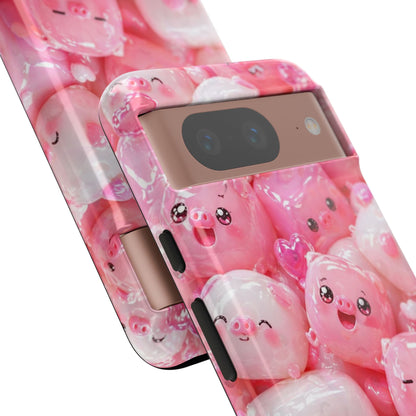 Cute Kawaii Pink Marshmallow Phone Case