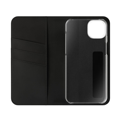 Leopard Patchwork Flip Wallet Case with Card Slots
