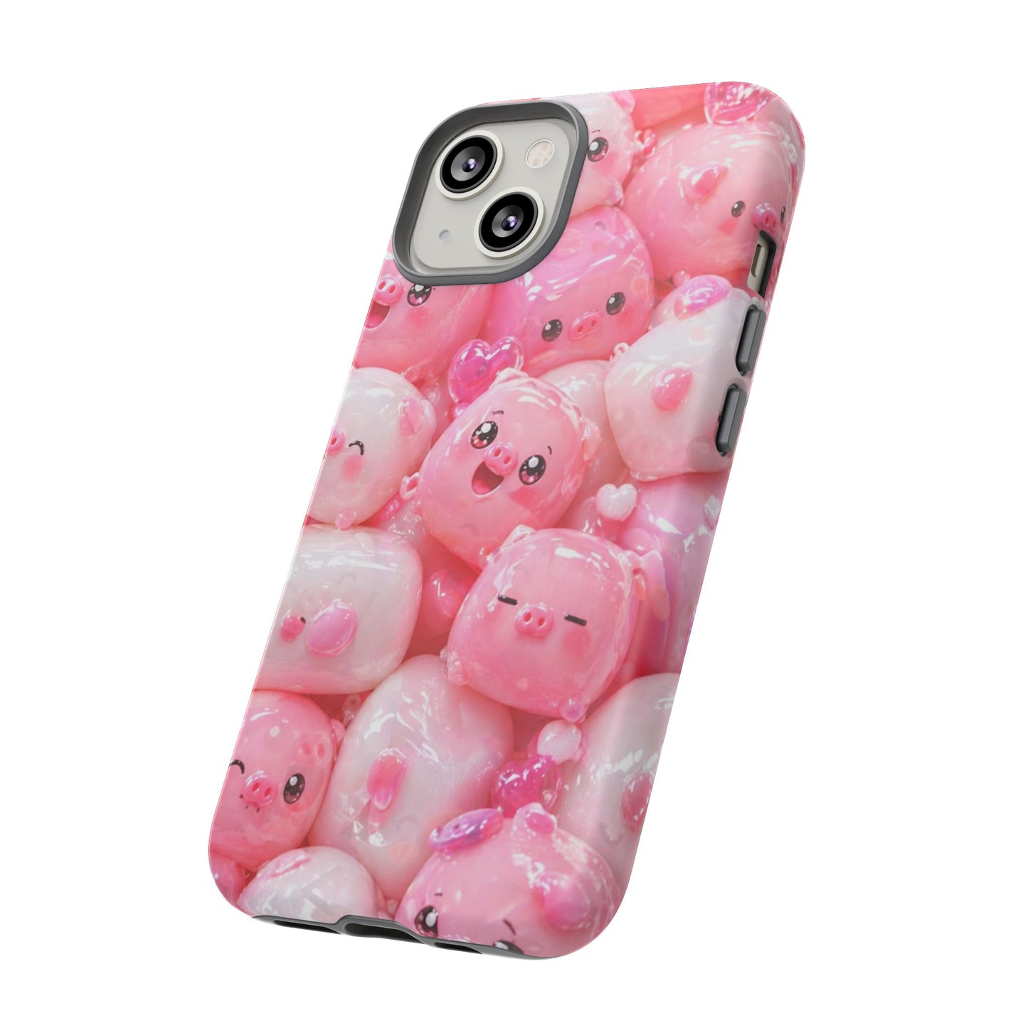 Cute Kawaii Pink Marshmallow Phone Case