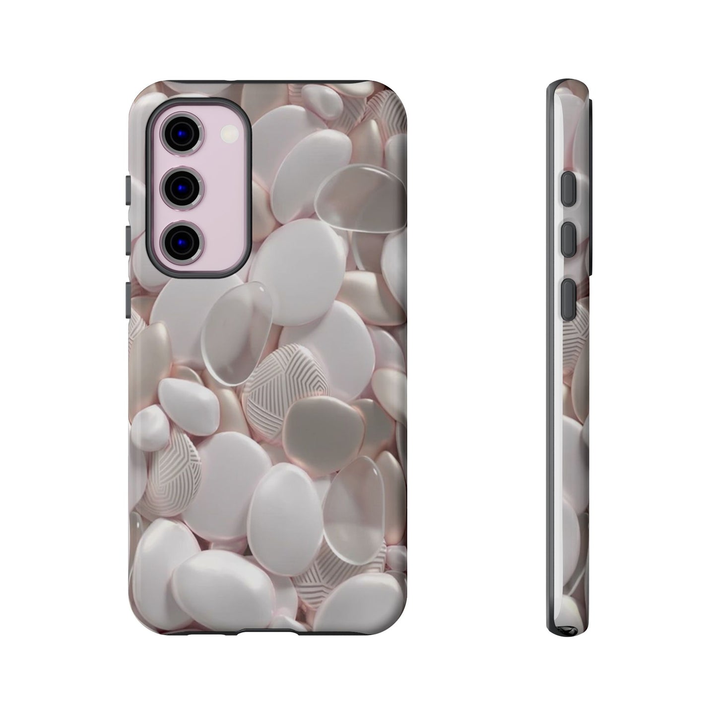 Phone Case "Pink Pebble Tough"