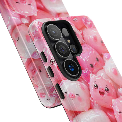 Cute Kawaii Pink Marshmallow Phone Case