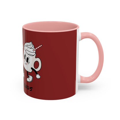 Best Friends Coffee Mug — Cute Cookie & Hot Cocoa Accent Mug (11/15oz)