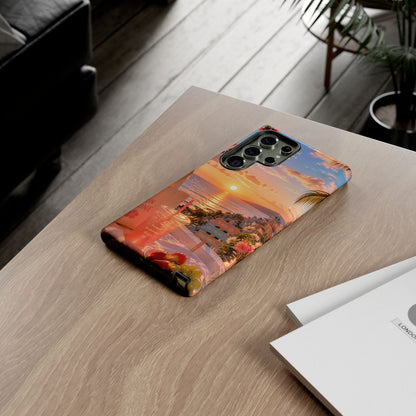 Sunset Beach Phone Case 'Good Vibes'