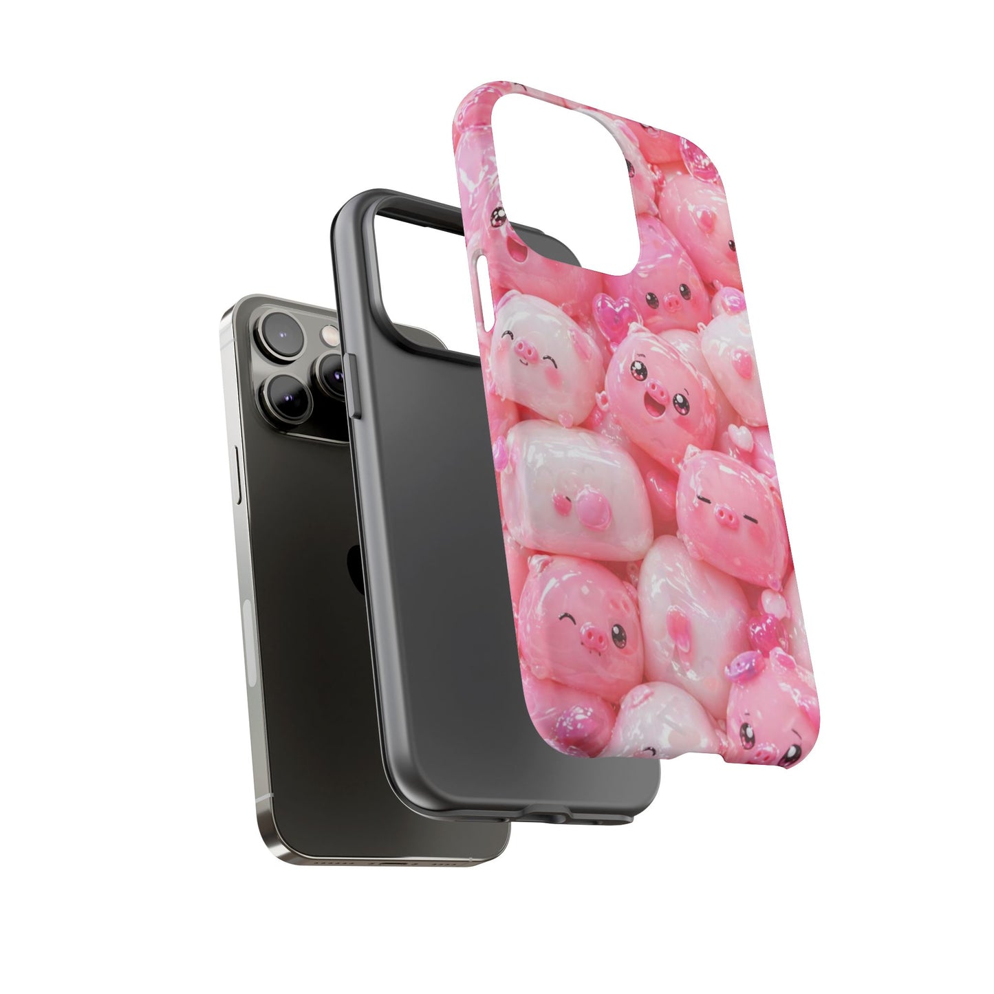 Cute Kawaii Pink Marshmallow Phone Case