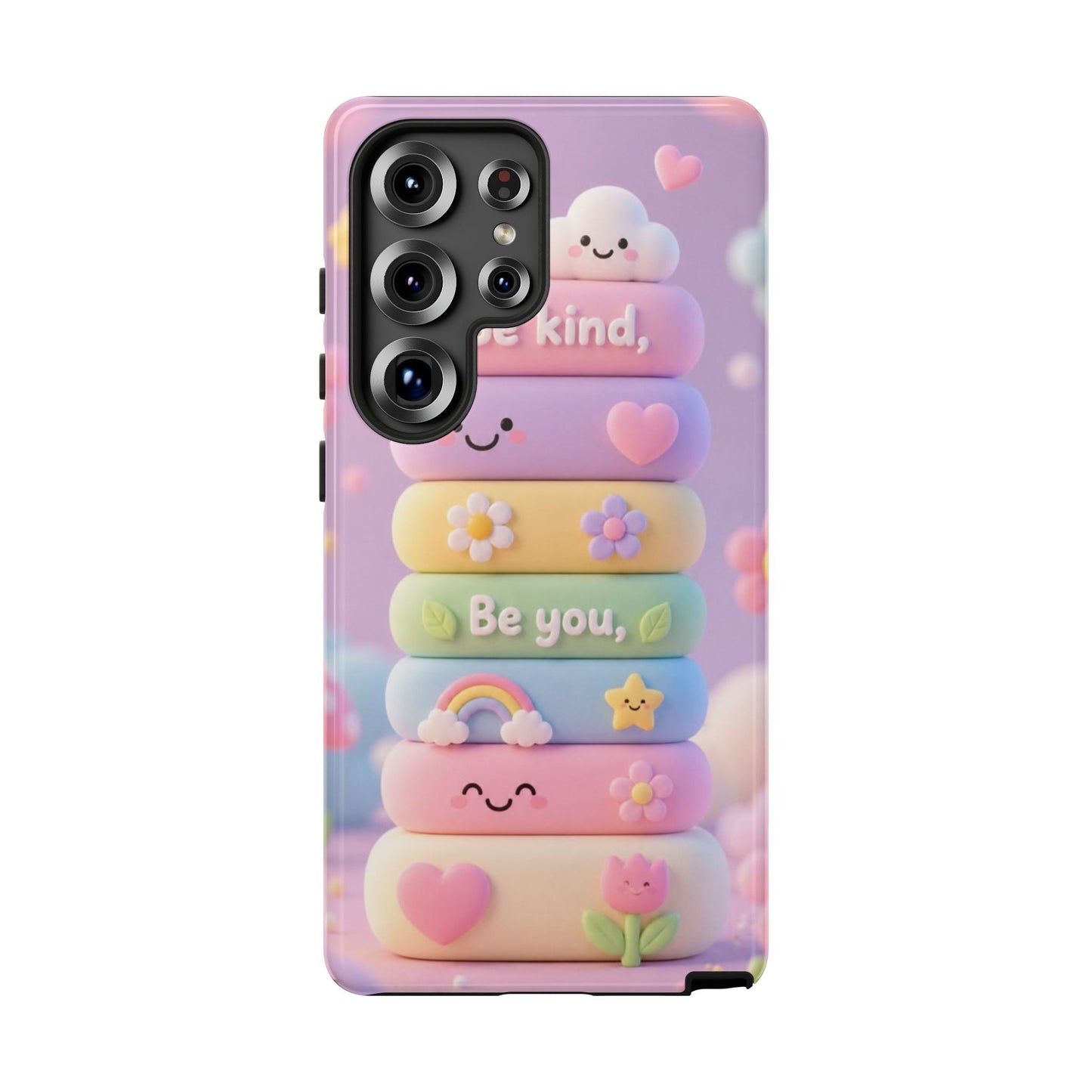 Cute Pastel Phone Case "Be Kind, Be You"