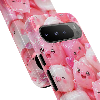 Cute Kawaii Pink Marshmallow Phone Case