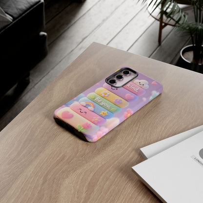 Cute Pastel 'Be Kind, Be You' Phone Case - Samsung
