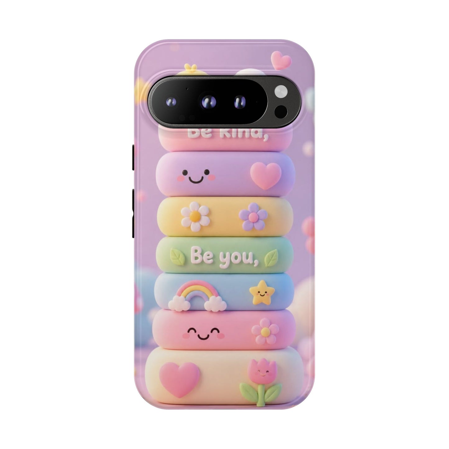 Cute Pastel Phone Case "Be Kind, Be You"
